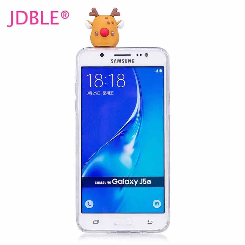 Jdble для Samsung J330 J530 J730 рождественских изображения 3D мультфильм окрашена