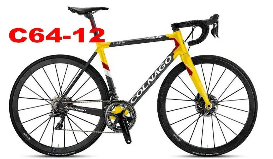 Colnago C64 полностью карбоновая рама для шоссейного велосипеда Di2 наклонная Механическая рама для шоссейного велосипеда gro UPS et black red bob framework UPS XDB DPD