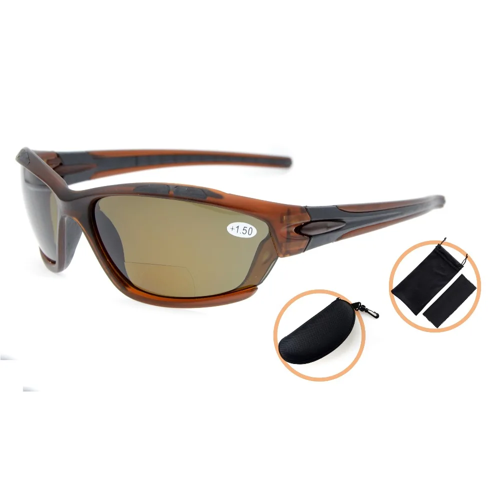Th7007pgsg Eyekepper TR90 небьющиеся спортивные Поликарбонат поляризованные бифокальные