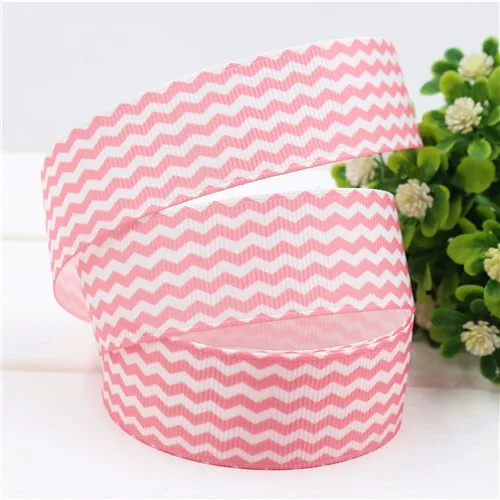 1612135, 1 ''25 мм геометрические узоры принт grosgrain лента, DIY handmadeHair аксессуары подарочная упаковка, декоративные материалы