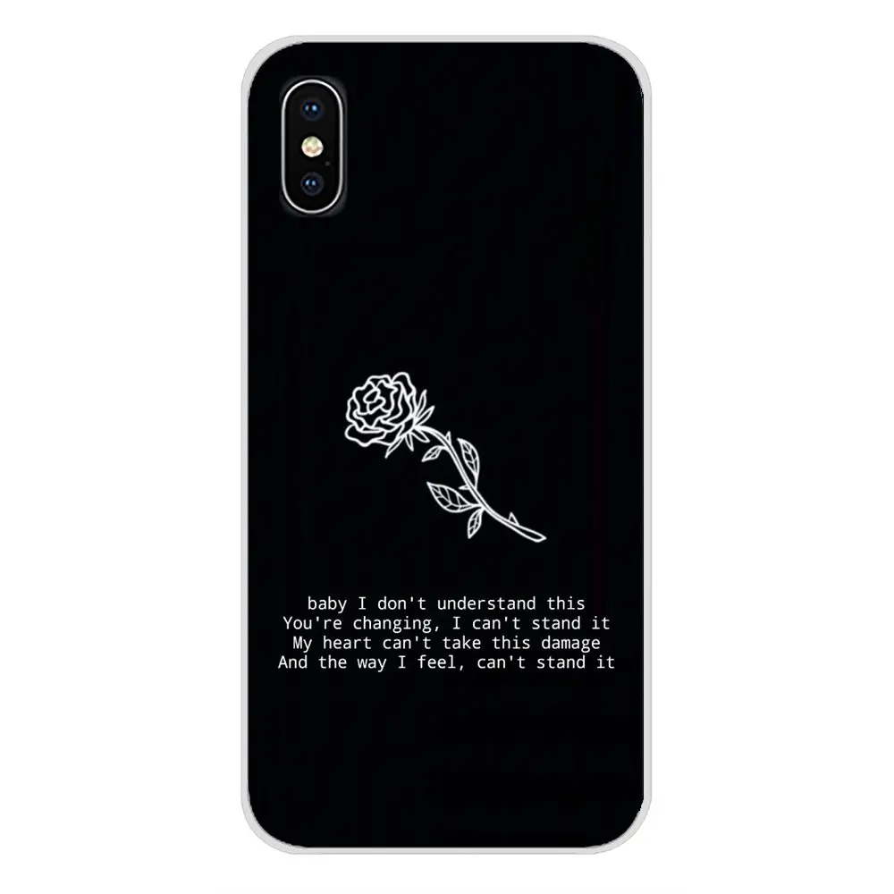 Прозрачные мягкие чехлы музыкальный Рэппер XXXTENTACION sad для Samsung Galaxy A5 A6S A7 A8 A9S Star J4 J6