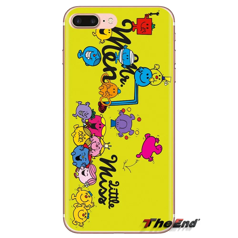 Прозрачные мягкие чехлы для Huawei Mate Honor 4C 5C 5X6X7 7A 7C 8 9 10 8C 8X20 Lite Pro Anime Mr. Men and Little Miss |
