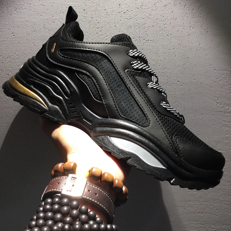 New 2019 Spring Breathable Men Shoes Casual Mesh Light For Lovers Lace Up Flats Sneakers Big Size 39-44 XMR3061 | Обувь