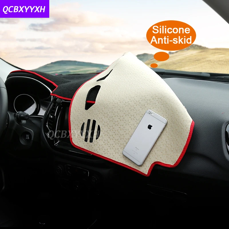 

For Honda Civic 2016-2017 Dashboard Mat Protective Interior Photophobism Pad Shade Cushion Car Styling Auto Accessories