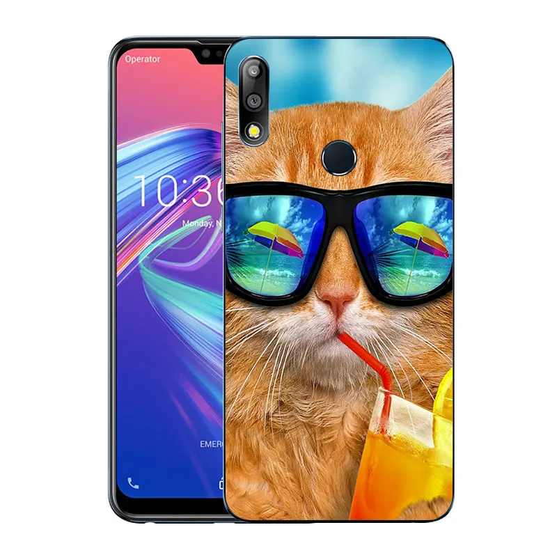 Чехол гелевый для Asus Zenfone MaxPro M2 ZB631KL Модный мягкий силиконовый чехол из ТПУ Для