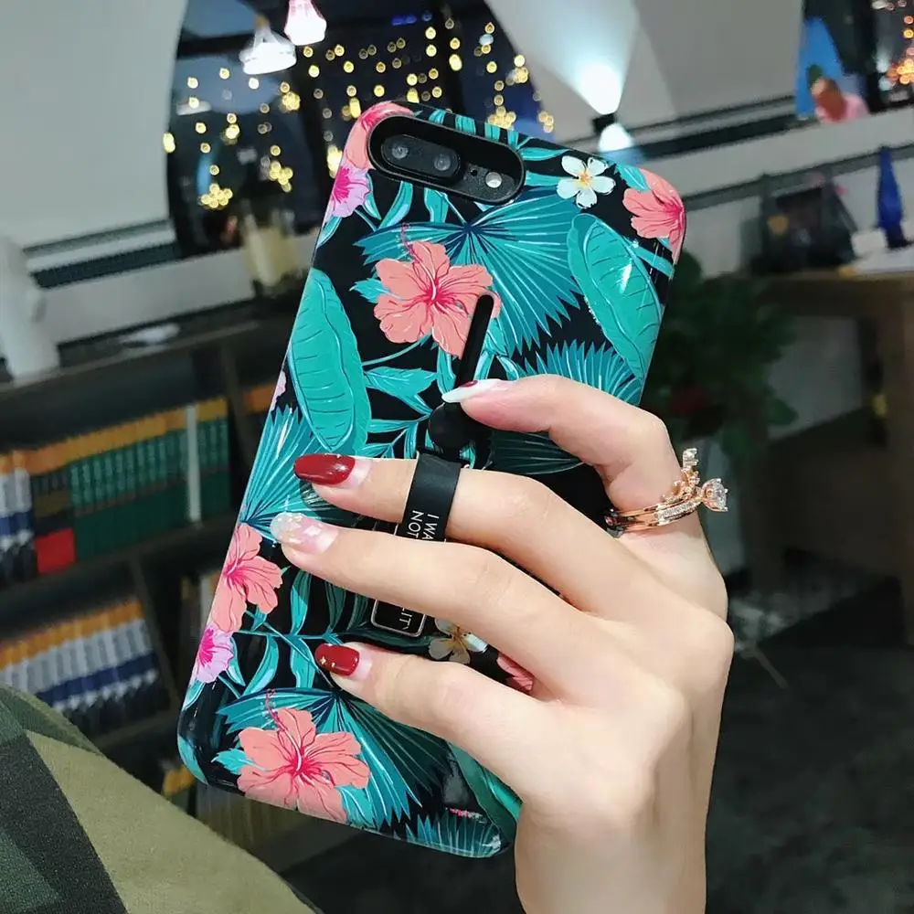 3 в одном новинка Цветочная птица рандомный чехол для iPhone11 SE2020 Xs Max 78PLUS 6s защита