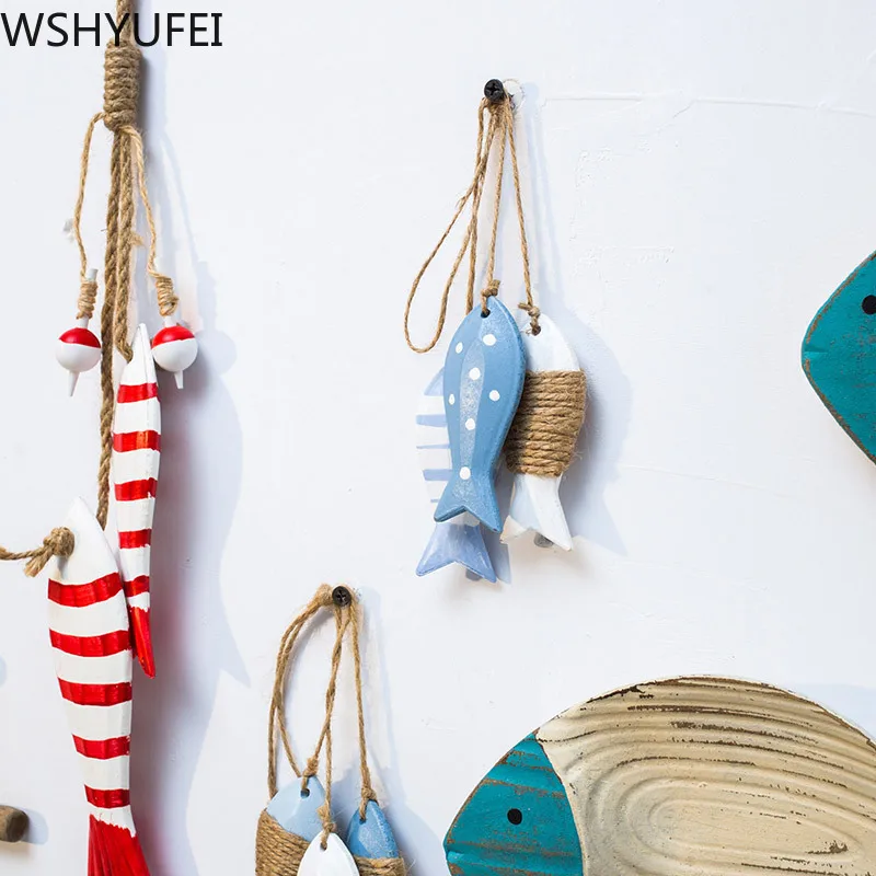 1 шт. деревянные морские животные украшения гиппокамп бар свадебное украшение