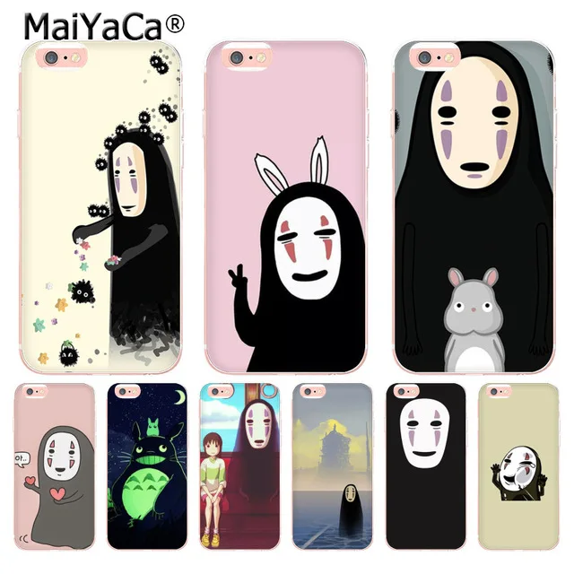 MaiYaCa Studio Ghibli Новое поступление для iPhone 4S SE 5C 5S 6S 7 8 Plus X XR XS MAX чехлы телефонов