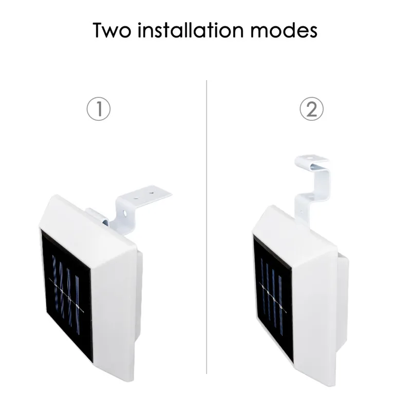 SANYI 4/6 SMD светодиодный светильник с питанием от солнечной батареи для лестницы и