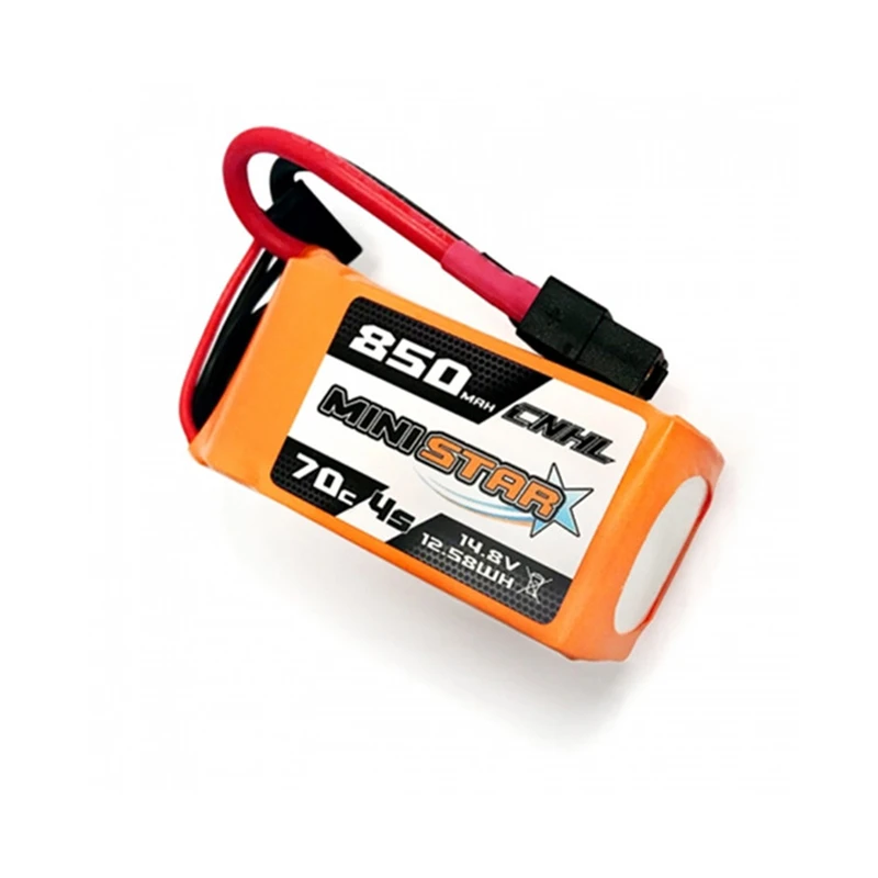 CNHL MiniStar 850 mAh 14,8 V 4S 70C Липо XT60 Разъем для RC Drone Quadcopter FPV Racing