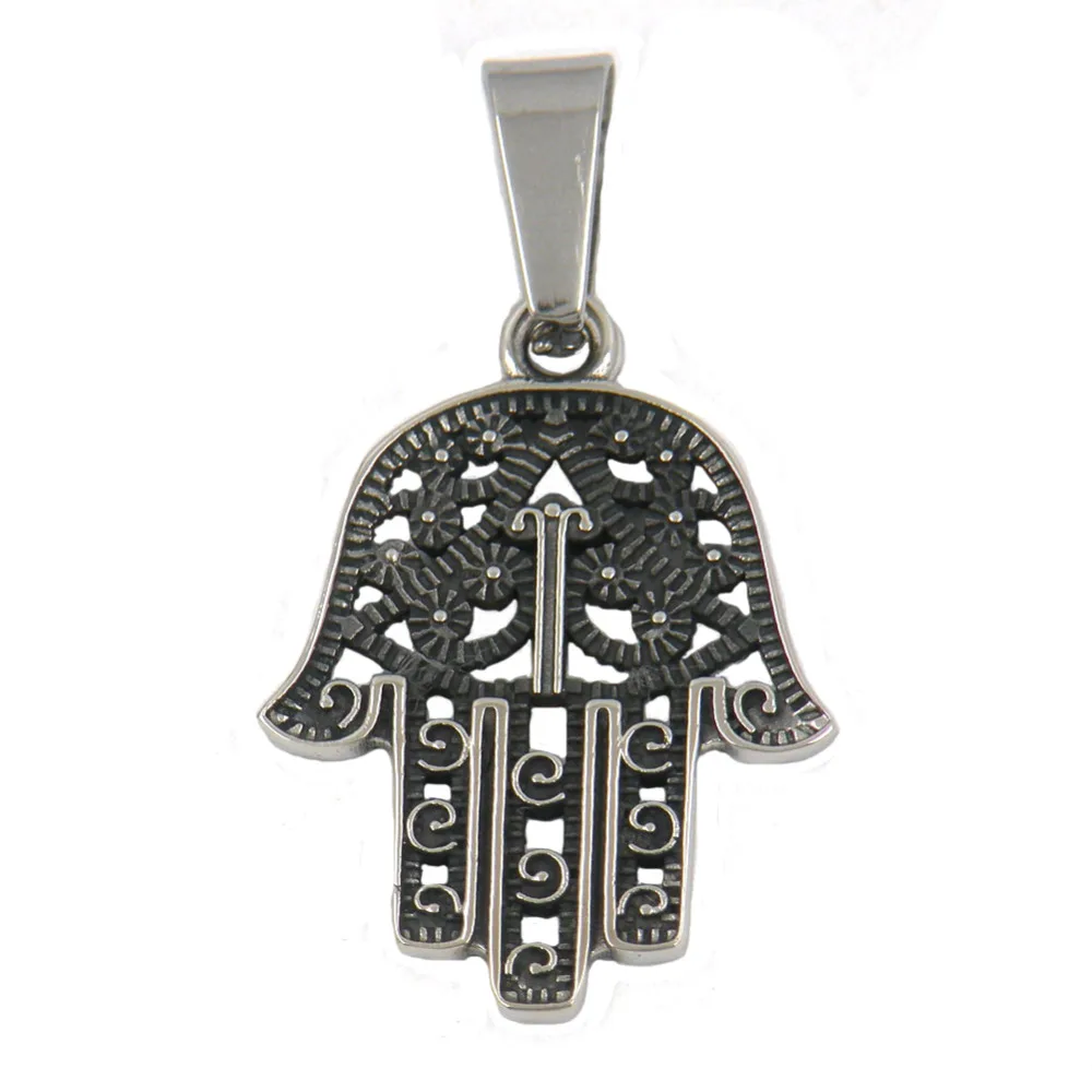 STAINLESS STEEL PALM PENDANT | Pendants