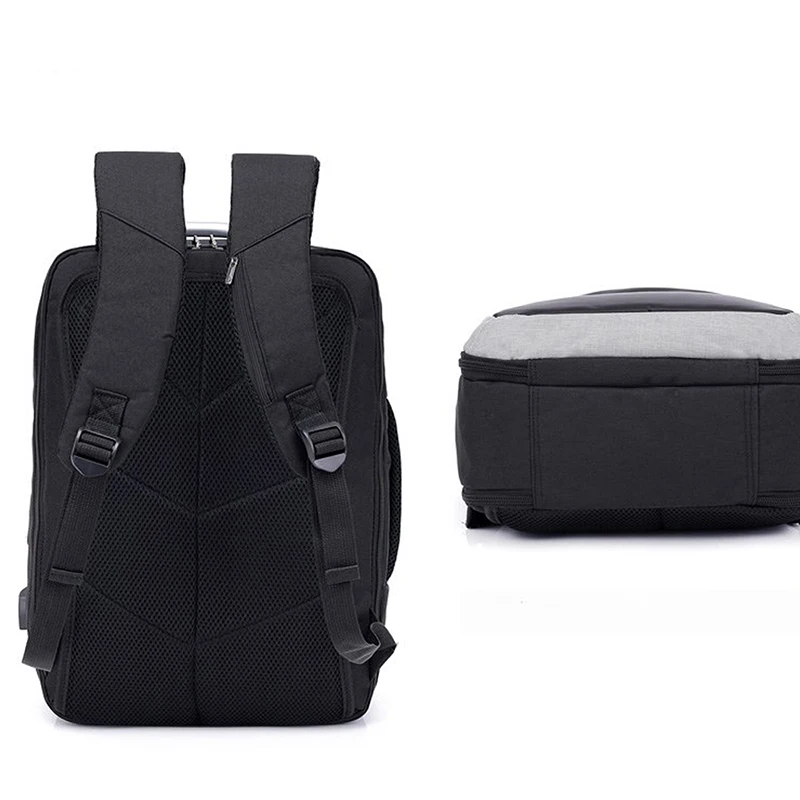 Рюкзак мужской под ноутбук с USB-портом для зарядки и защитой от кражи | Багаж сумки