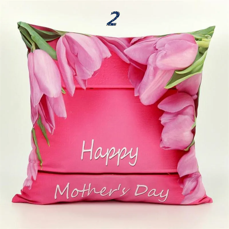 Горячая Распродажа Подушка с милыми мультяшными розовыми цветами подарок на