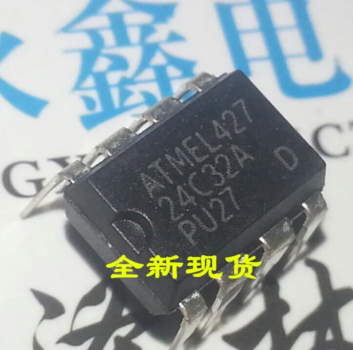 

10 шт./лот 24C32 AT24C32 AT24C32AN DIP-8 AT24C32N