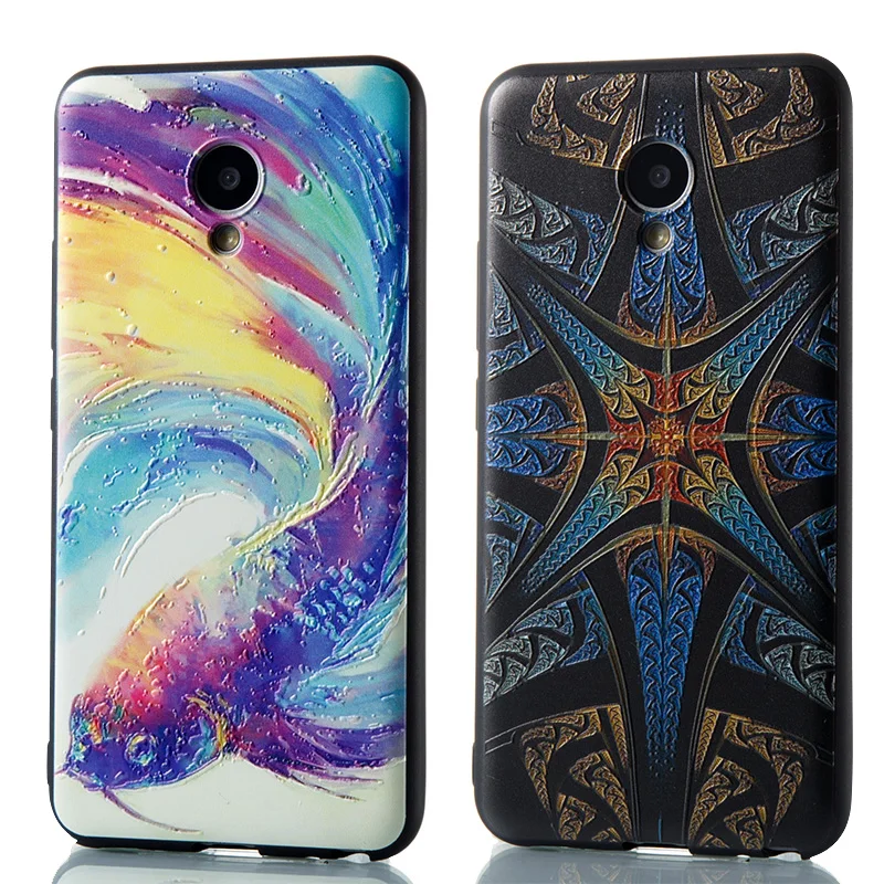 Чехол для телефона Meizu M6s X M3 M5s m5c Note E3 Pro 6 MX6 мягкий чехол из термополиуретана и