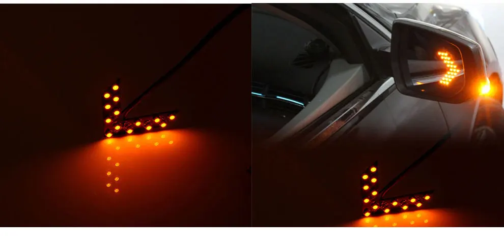 2 шт. 14 SMD СВЕТОДИОДНЫЙ Автомобильный светильник со стрелкой для Volkswagen Polo VW Polo Passat B6 B5 B7 B8 Golf 4 7 5 Tiguan Touran T5 T4