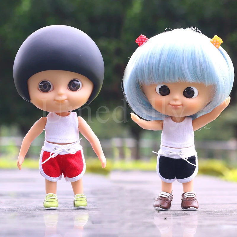 Ручная работа искусственное пальто для куклы средней длины Holala Ixdoll 1/8 BJD 1/6 Blyth