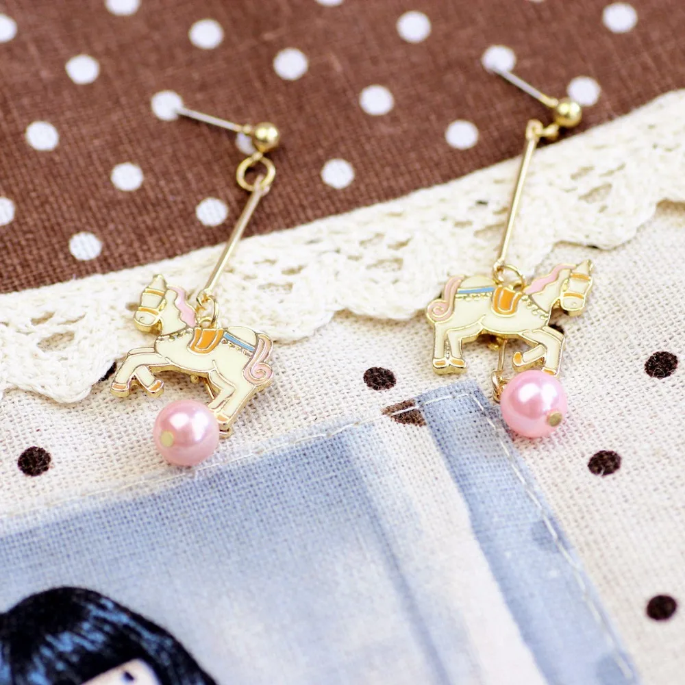 Timlee E153 модные ювелирные украшения в виде милых животных|drop earrings|earrings fashionfashion drop