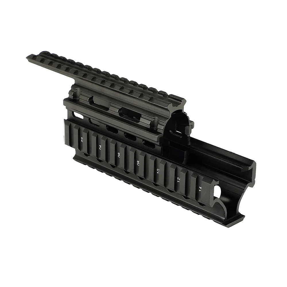 Ohhunt Tactical Quad Picatinny Weaver крепление рельсового прицела AK система Handguard 2 шт конструкция для Riflescope AK47 74 AKs