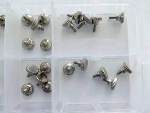 30 шт. M2 винты с накатанной головкой выше ручные Скручивающиеся фиксирующие