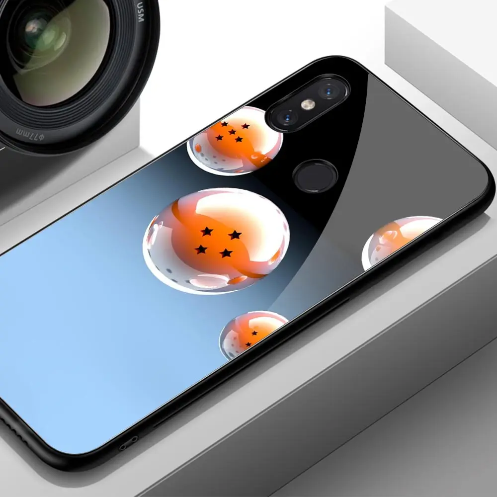 Чехол для Xiaomi mi 8 se, закаленное стекло, жесткая задняя крышка Dragon Ball Z, чехол для телефона для Xiaomi mi 6 8 9 SE lite mi x 2 2s3 max 3 - Цвет: 01420