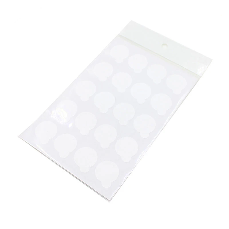 Eyelash glue 100pcs disposable holder Pallet Extension pads eyelash jade stone small size 2.5cm convenient to use |