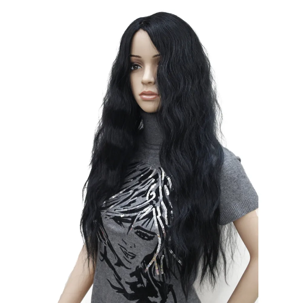 StrongBeauty женские парики черный/темно-коричневый длинный волнистый натуральный