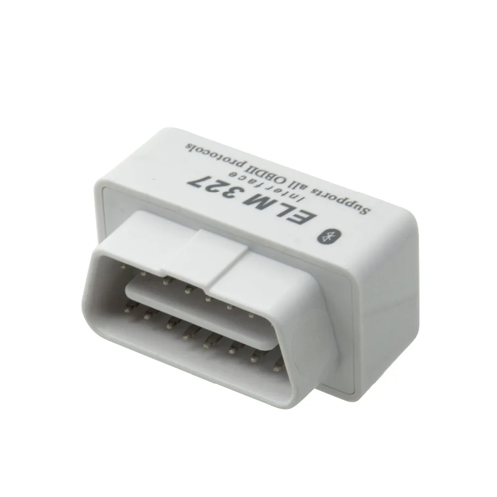 10 шт./лот Мини ELM327 V1.5 Bluetooth адаптер Белый Автомобильный OBD2 OBDII автомобильный elm327 v1.5