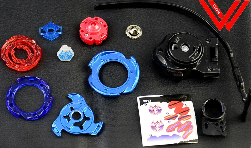 Legend Strong Beyblades Launcher Top Set Cosmic Pegasus Big Bang Pegasis F:D Blue Wing|Волчки| |