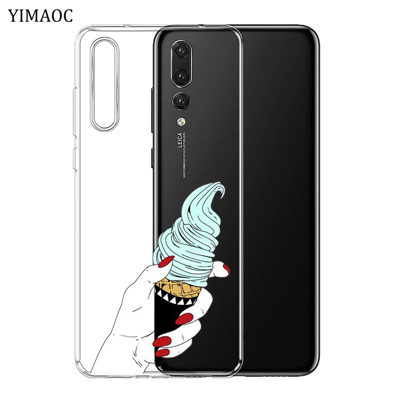 Мягкий силиконовый чехол YIMAOC для телефона Huawei P30 P20 Pro P10 P8 P9 Lite 2017 2016 2015 P smart Z