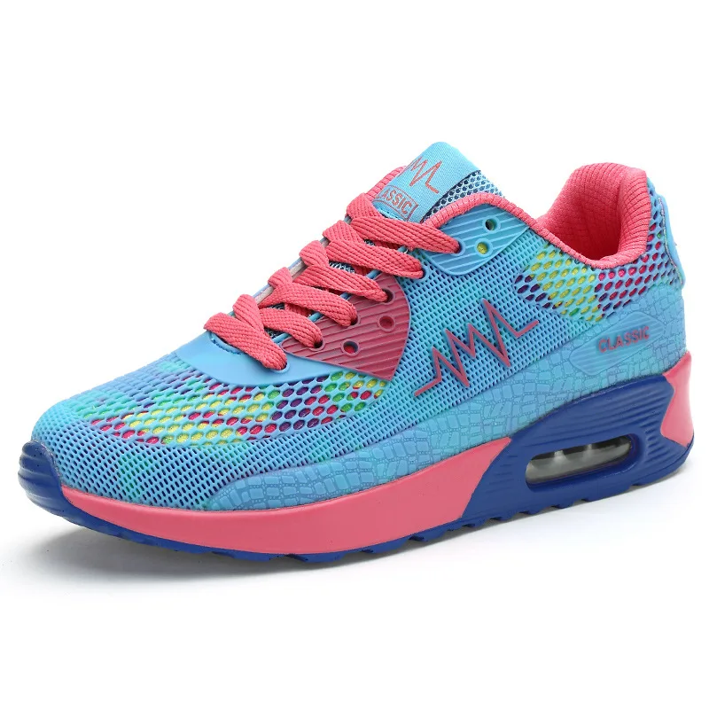 Новое поступление спортивная женская обувь для пробежки 2017 Женские Дышащие