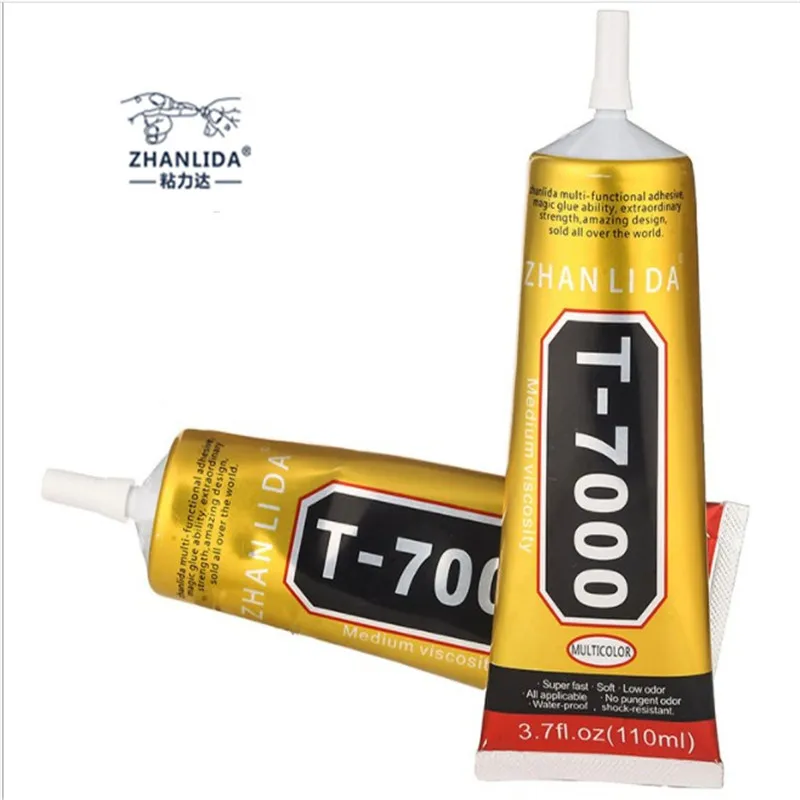 110 мл T 7000 более мощный новый клей на основе эпоксидной смолы T7000 черный жидкий