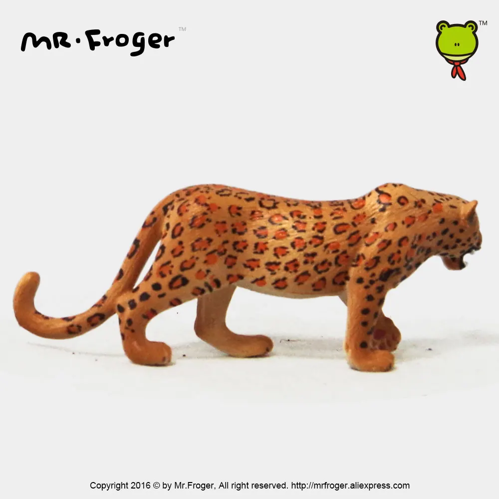 Mr.Froger Гепард модель игрушки дикие животные набор игрушек зоопарк Моделирование