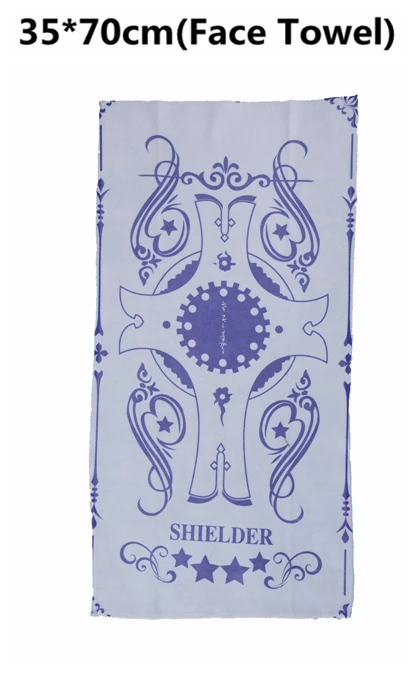 Shielder-35x70cm Аниме JK Shielder линейка Мститель Жанна д 'Арк альтер пляжное полотенце для ванной лица Фэйт Жанна д' Арк сабля Косплей Маска мочалка - Цвет: Shielder-35x70cm