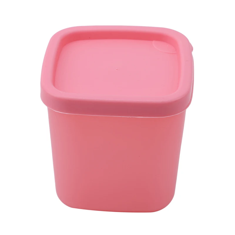 Кухонный пластиковый мини контейнер для хранения крышка коробка приправ соуса