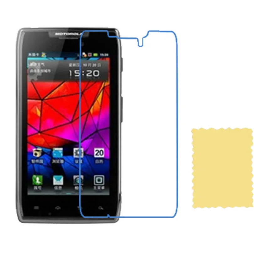 Прозрачная защитная пленка ЖК-дисплей Экран протектор для Motorola Moto XT910 XT912/XT1080/XT890