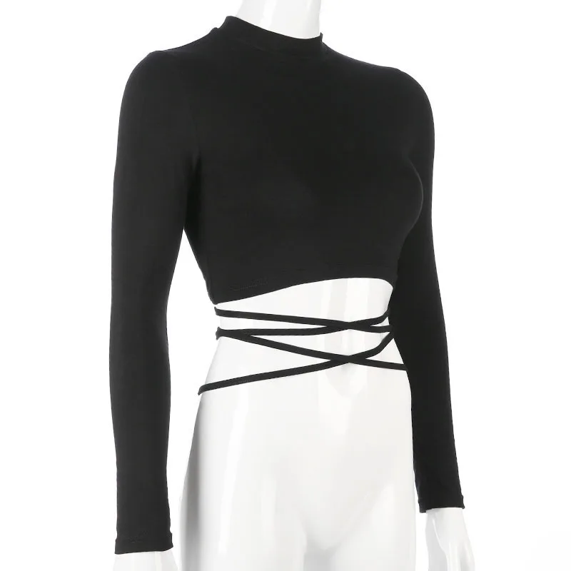 Черный джазовый танцевальный Топ модная одежда для Dj Rave сценическая с длинными