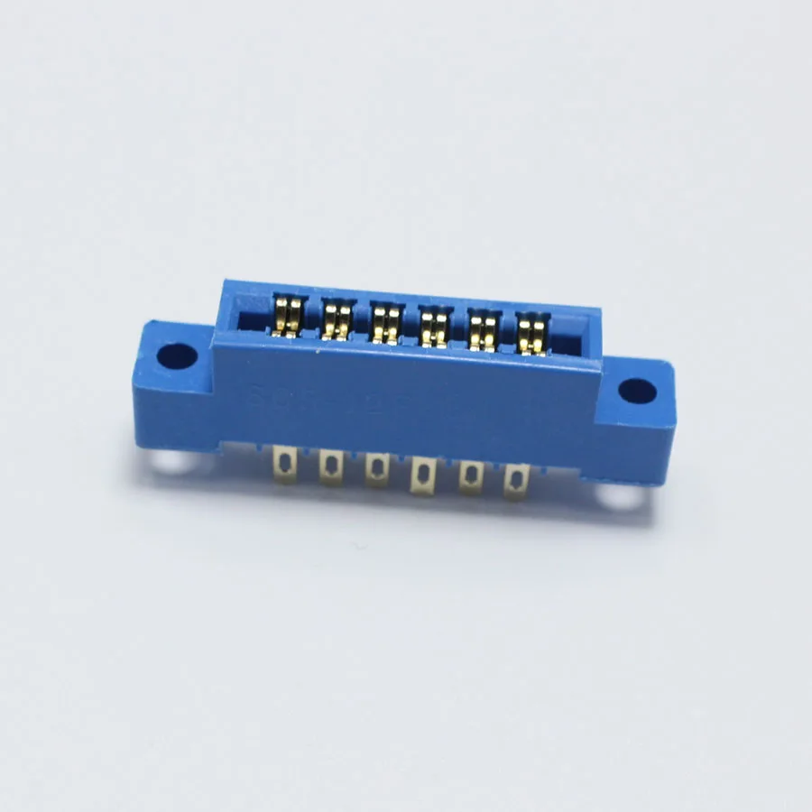 30 шт./лот 805 коннектор для кромки карты 3 96 мм Шаг 2x6 рядов 12-контактный паяльный
