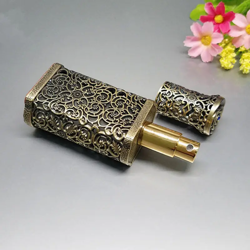 25 мл пустая бутылка для духов в ретро стиле дорожная пустотелая матовая