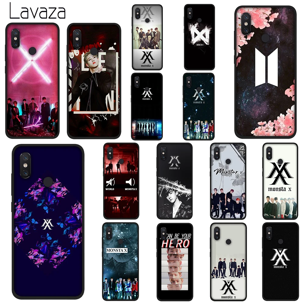 Lavaza Monsta X KPOP Boy Group Soft TPU Cases Cover for Xiaomi Redmi 7 4A 5A 6A 8A S2 4 4x 5 Plus 6 Pro Go |