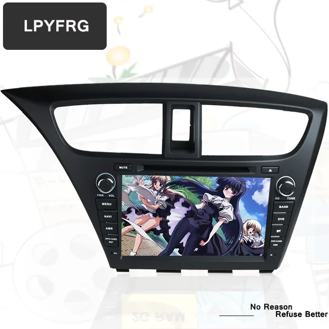 Автомобильный dvd плеер на Android 8 1 головное устройство для Honda civic 2014 2015 gps радио BT