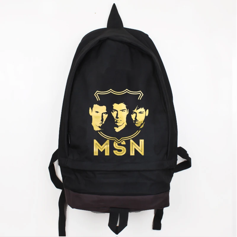 Холщовый Рюкзак Месси Суарез Неймар MSN оригинальный дизайн для мужчин и женщин