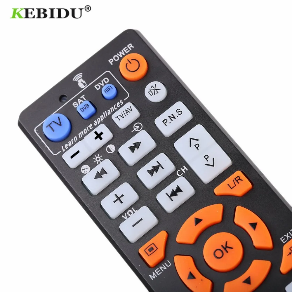 Пульт дистанционного управления kebidu L336 ИК 3 страницы для ТВ STB DVD SAT DVB HIFI TV BOX |