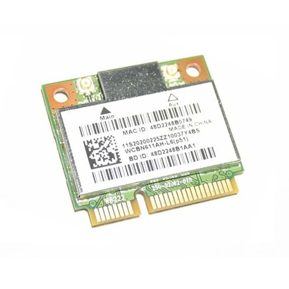 

WB222 2x2ABGN + BT4.0 WiFi карта AR5B22 для Lenovo B750 U330P U430P MIIX-2-11-Table Series,FRU 20200225