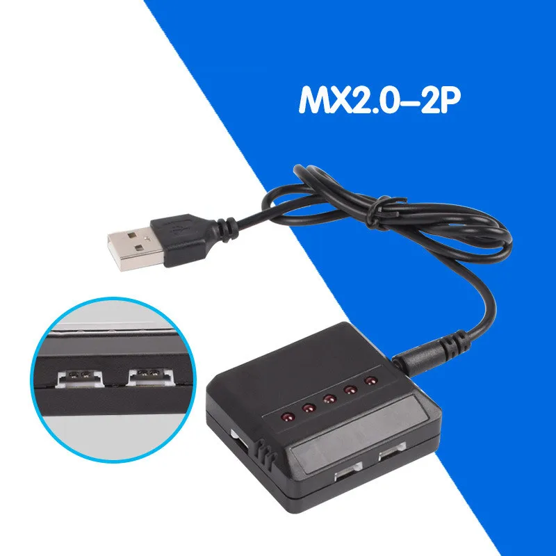 Зарядное устройство USB 5 в 1 для радиоуправляемых игрушек самолетов вертолета Syma