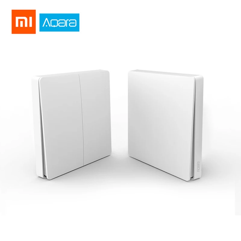 Умный настенный выключатель Xiaomi Aqara беспроводной переключатель ZigBee без