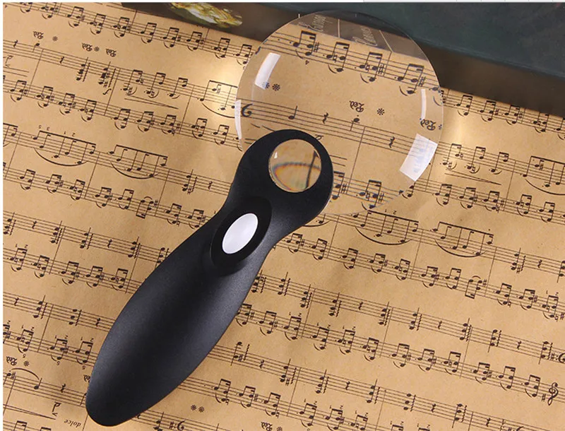 

8 шт., ручное увеличительное стекло со светодиодной подсветкой