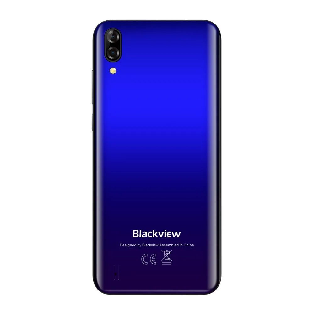 Blackview A60 6,1 дюймов в виде капли воды, Экран мобильный телефон Android 8,1 13MP 16 GB сотовые телефоны MT6580 Quad core 4080 мА/ч, 3g смартфон
