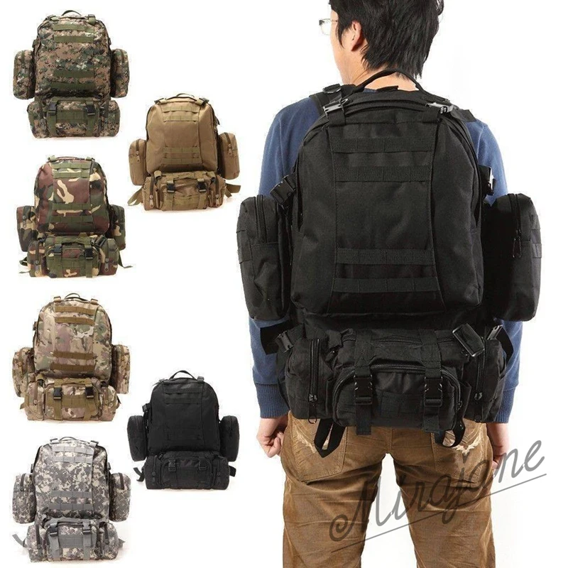 Большой военный рюкзак для кемпинга на 50 л|bag large|outdoor bagbag rucksack |