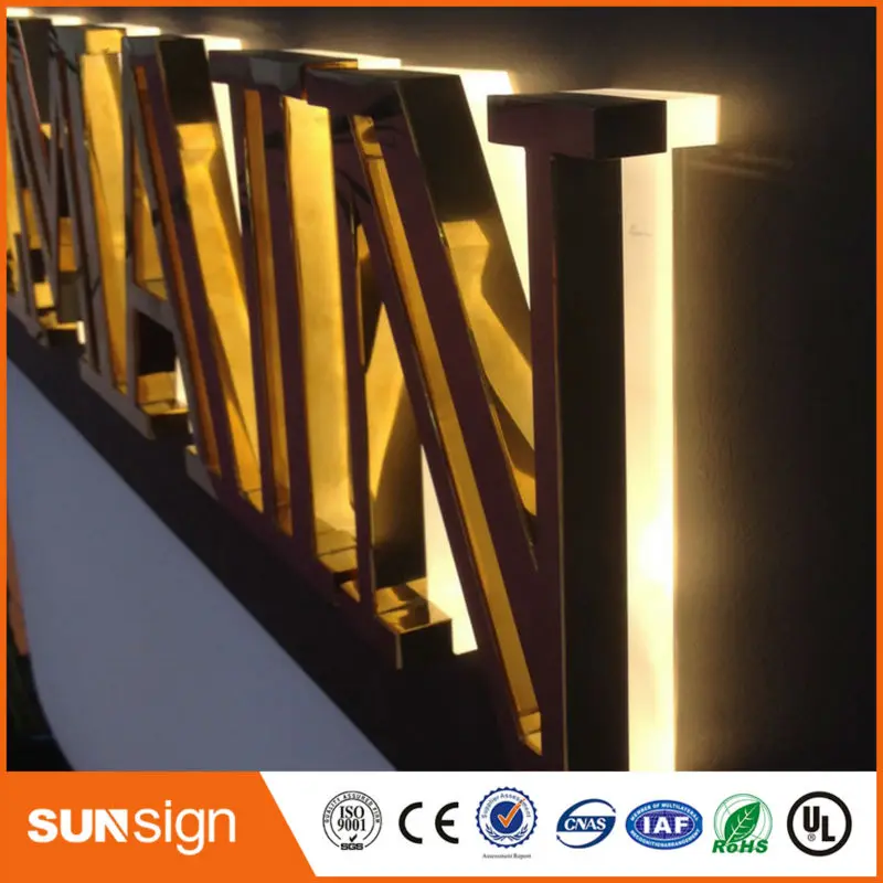 3d эффект буква со светодиодной подсветкой вывесок | Электронные компоненты и